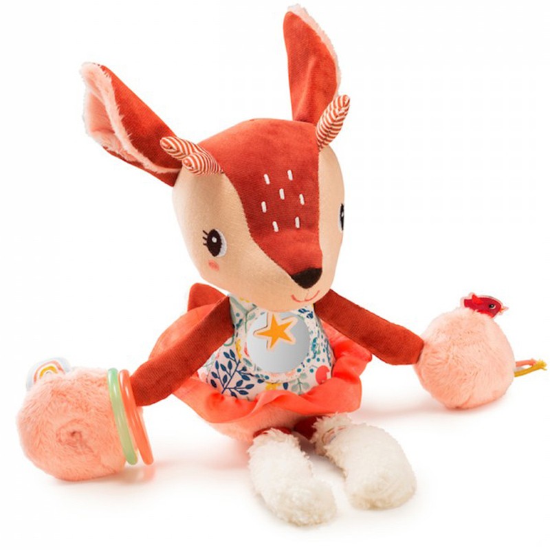 Peluche D Activit S Stella Le Faon Lilliputiens Boutique Bcd Jeux