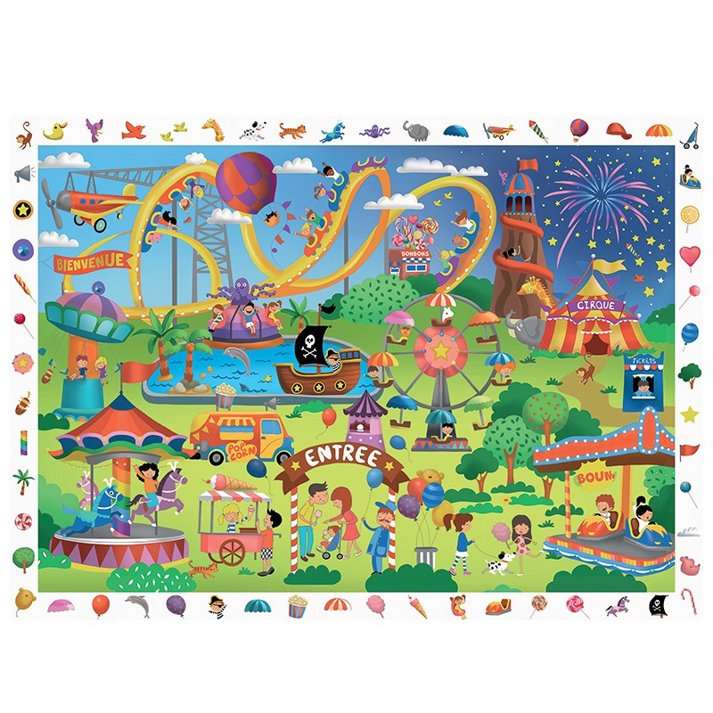 Puzzle Cherche Et Trouve Pcs F Te Foraine Calypto Bcd