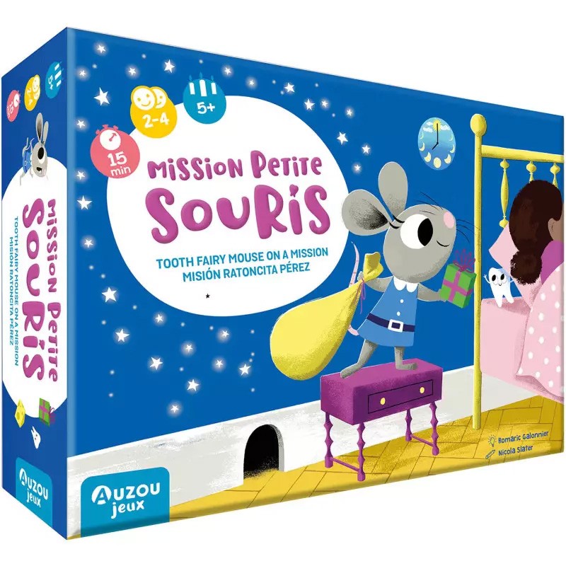 P Tits Jeux Mission Petite Souris Un Jeu Auzou Boutique BCD JEUX