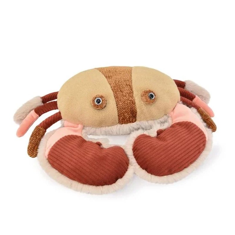 Trésors Marins Peluche Crabe beige 23 cm Histoire d Ours BCD