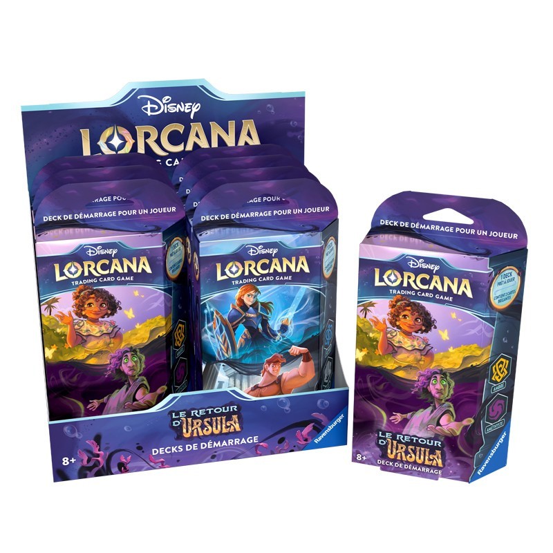 Disney Lorcana Tcg Set Display De Deck De D Marrage Fr Bcd