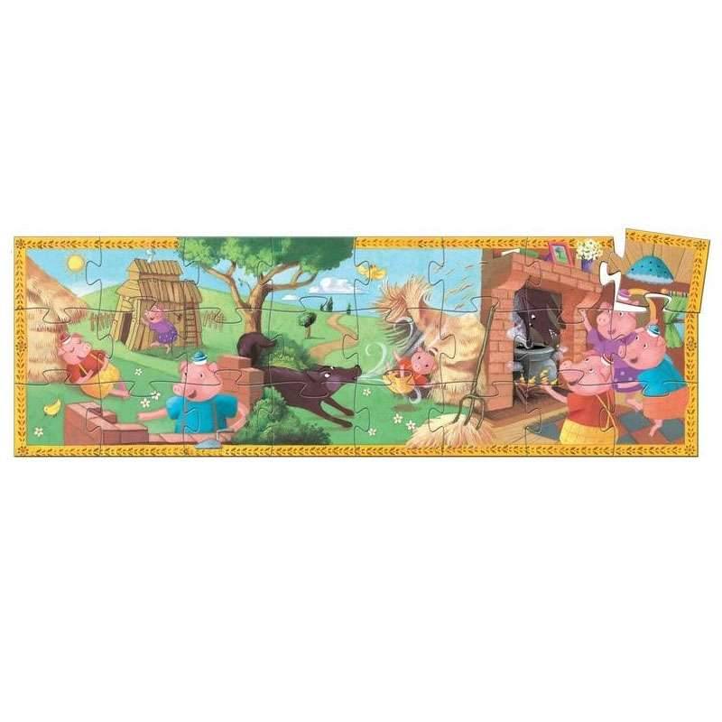 Puzzle Djeco Boite Silhouette Vache 24 Pcs Enfants 3 Ans +