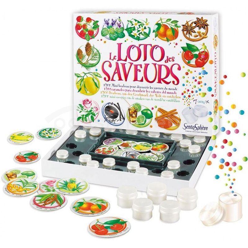 Le Loto Des Saveurs Jeu Educatif Ludique Par Sentosphere