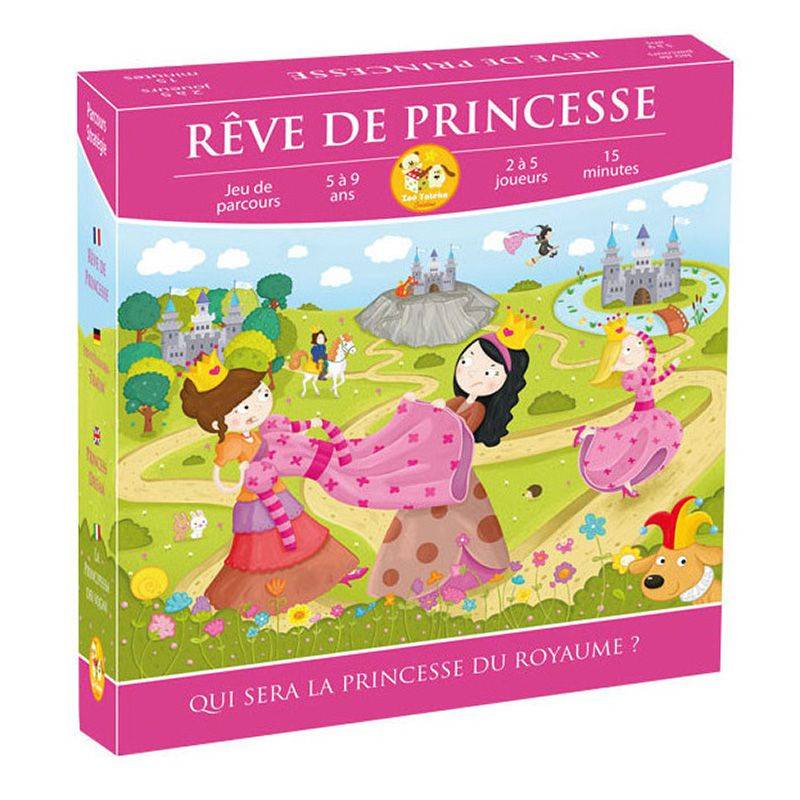 Jeu de société Le jeu du Soulier Magique Disney Princess Cendrillon TF1  Games