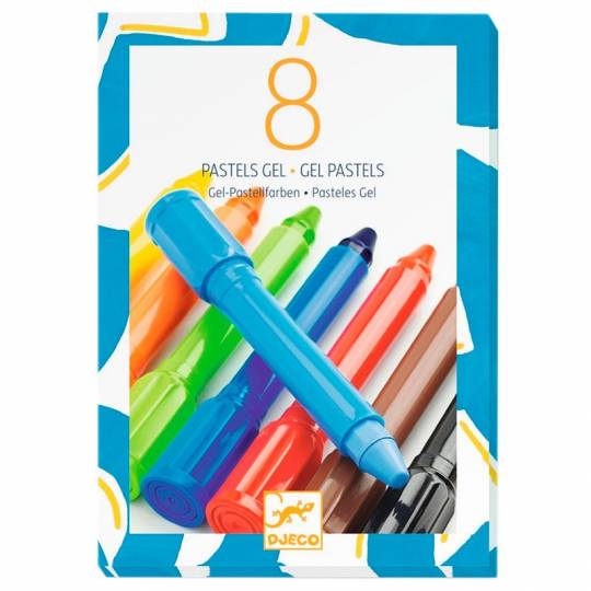 6 stylos gel pastel PAPETERIE Djeco