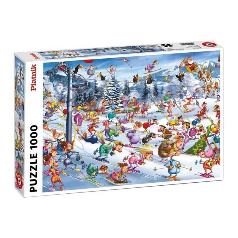 Puzzle de Noël 1000 pièces pour adultes Amusant Famille Puzzle Jeu