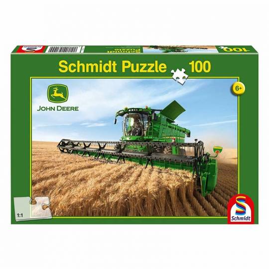 Schmidt Puzzles - Moissonneuse batteuse S690 - 100 pcs Schmidt - 1