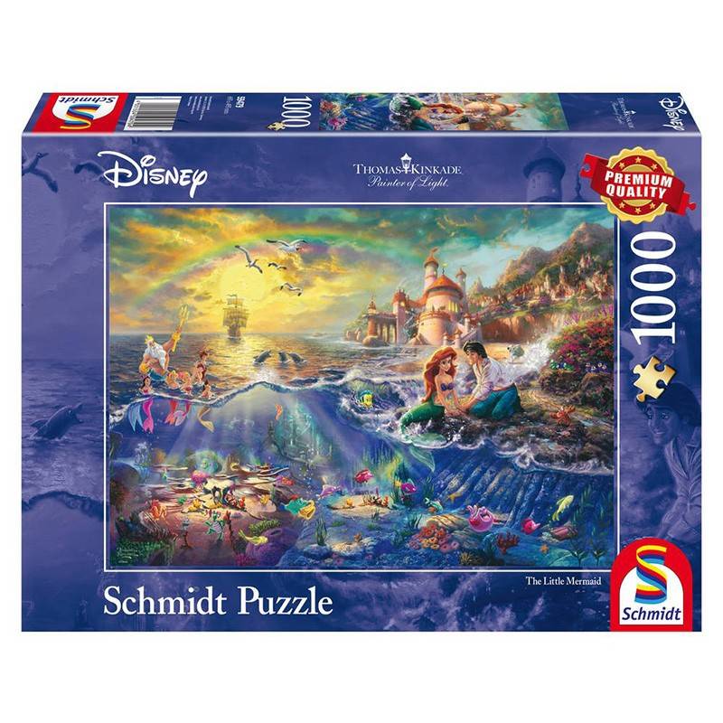 1000 pieces DISNEY PUZZLE: POCAHONTAS - Schmidt - Puzzle Boulevard