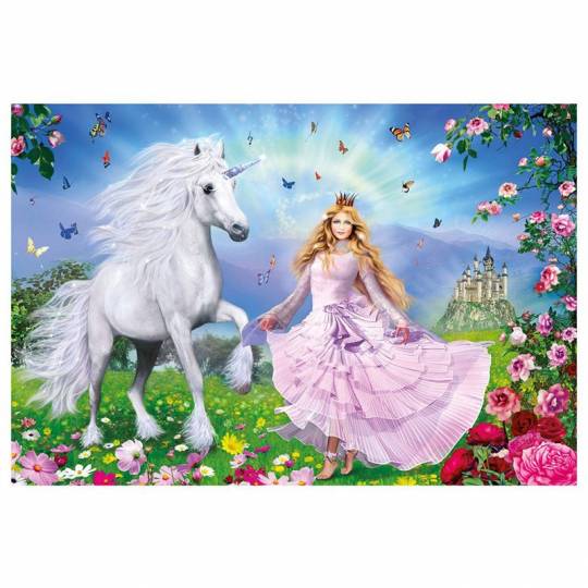 Schmidt Puzzles - La princesse des licornes - 100 pcs Schmidt - 2