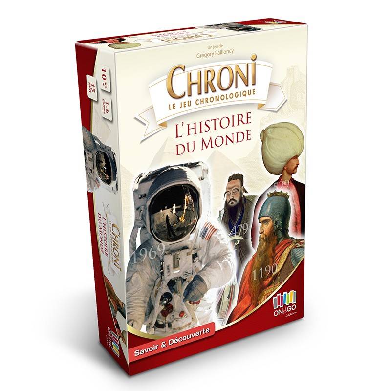 Chroni L'Histoire du monde, jeu On The Go Editions