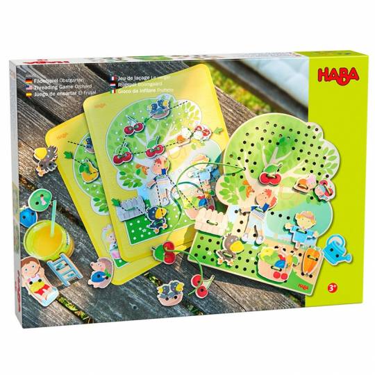 Jeu de laçage Le verger Haba - 1