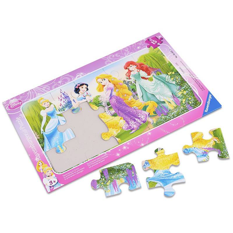 Puzzle cadre 15 pièces : La Reine des Neiges 2 Disney : Regard vers  l'avenir - Ravensburger - Rue des Puzzles