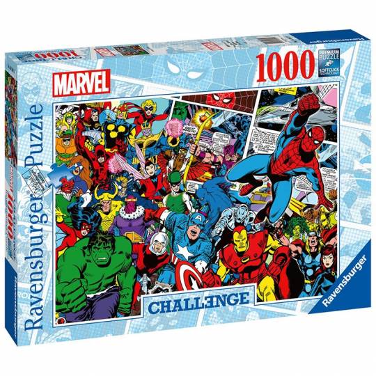 Puzzle 1000 pcs : Marvel (Challenge Puzzle) Ravensburger - 1