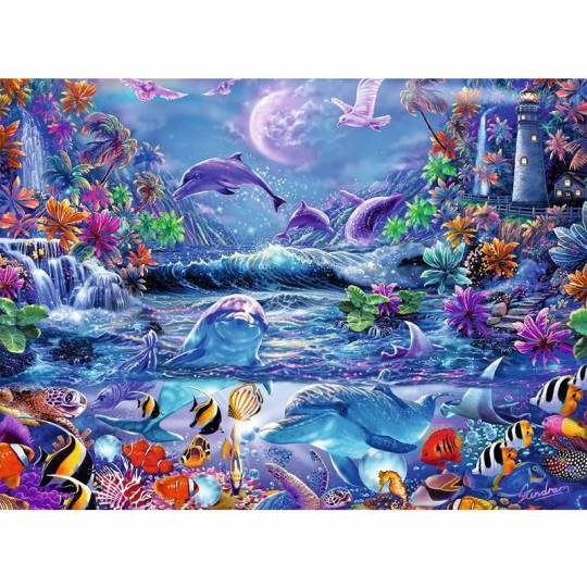 Puzzle Star Line 500 pcs : La magie du clair de lune Ravensburger - 2