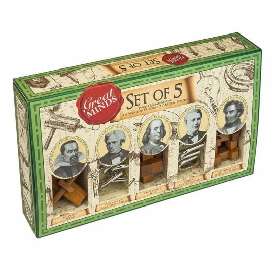 Set de 5 casse-tête - Hommes Professor Puzzle - 1