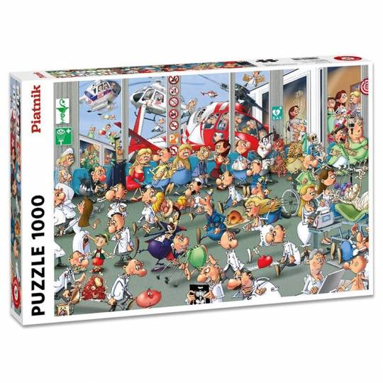 Puzzle Ruyer - Urgences - 1000 pcs Piatnik - 1