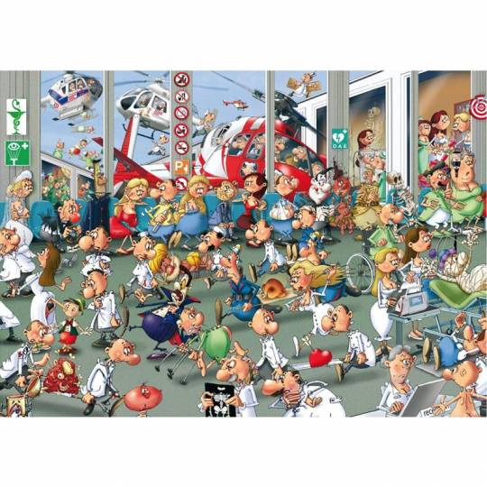 Puzzle Ruyer - Urgences - 1000 pcs Piatnik - 2