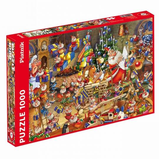 Puzzle Ruyer - Santa - 1000 pcs Piatnik - 1