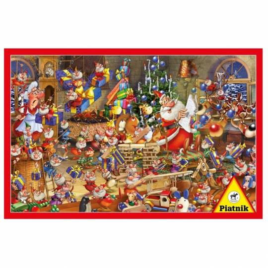 Puzzle Ruyer - Santa - 1000 pcs Piatnik - 2