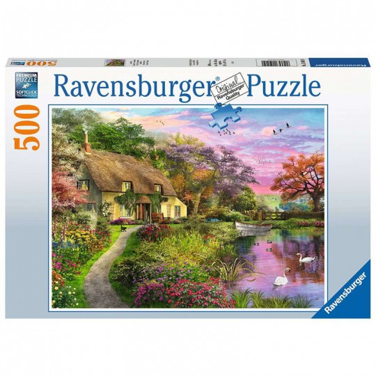 Puzzle 500 pcs - Maison de campagne Ravensburger - 2