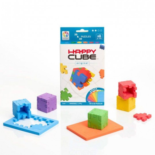 Happy Cube 6 couleurs - Original - SMART GAMES SmartGames - 2
