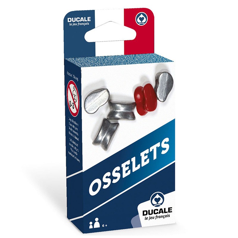 Jeu d'osselets en aluminium