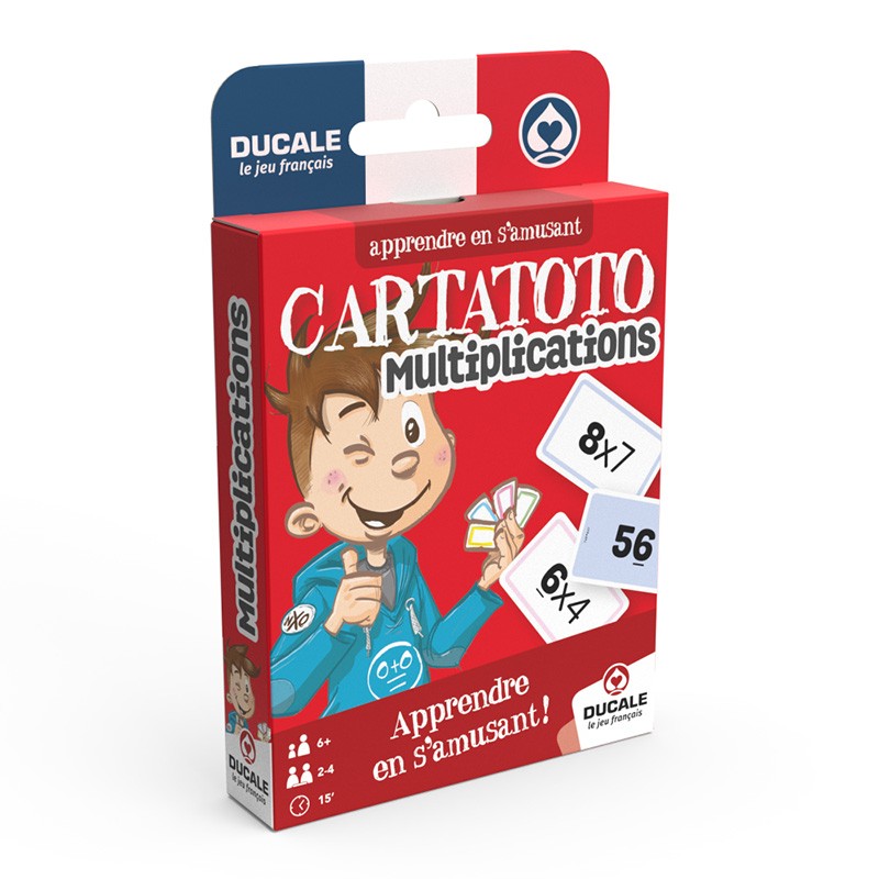 CartaToto Multiplications - Un jeu Ducale - boutique BCD JEUX