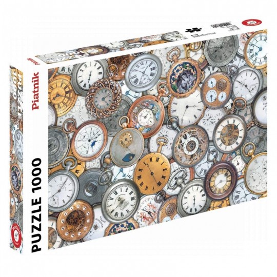 Puzzle Montres de poche - 1000 pcs Piatnik - 1