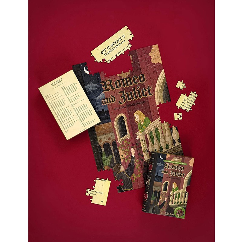 Puzzle livre Roméo et Juliette