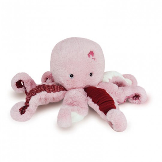 Peluche Trésors marins Pieuvre rose 30 cm - Histoire d'Ours Histoire d'Ours - 1