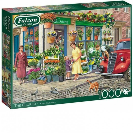 Puzzle Falcon - The Florist - 1000 pcs Jumbo Diset - 1