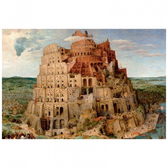 Puzzle Brueghel - La tour de Babel - 1000 pcs Piatnik - 2