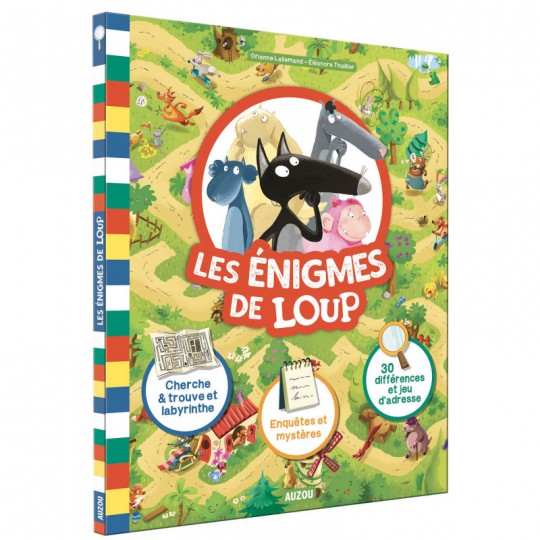 Les énigmes de Loup - Auzou Auzou - 1