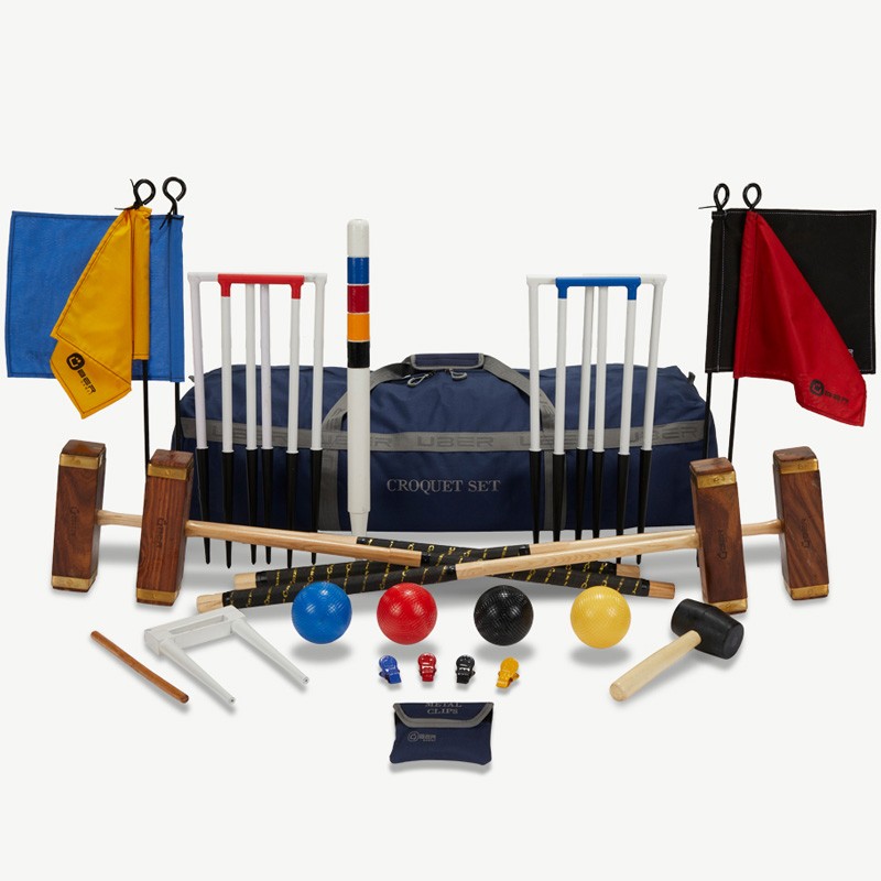 Croquet en sac bleu - mixte 4 joueurs acheter jeux et jouets Royan