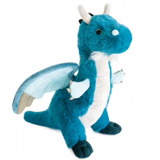 Peluche Grégoire le Dragon vert Emeraude 30 cm Histoire d'Ours - 1