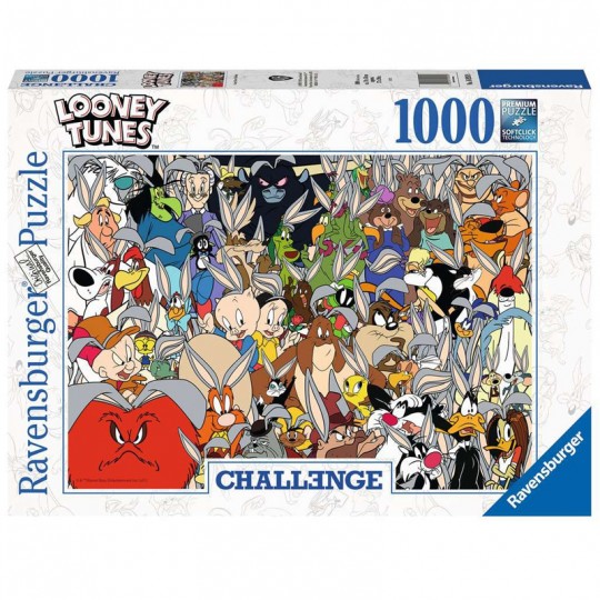 Puzzle Challenge  Looney Tunes - 1000 pcs Ravensburger - 1