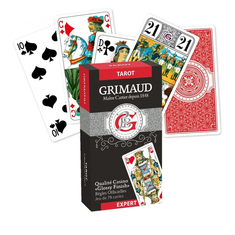 Jeu de Tarot Expert 78 cartes - Grimaud - Boutique BCD JEUX