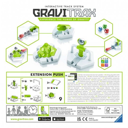 GraviTrax - Extension Push Ravensburger - 2