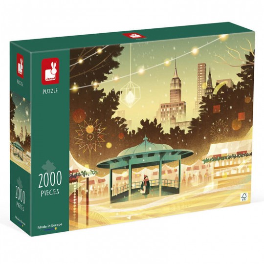 Puzzle Une Nuit à New-York 2000 pcs - Janod Janod - 1