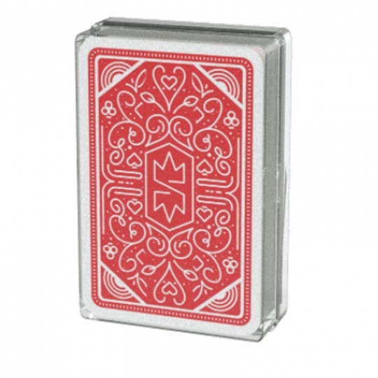 Jeu de Cartes Jeu 54 cartes, dos rouge - DUCALE Boîte plastique - UltraJeux