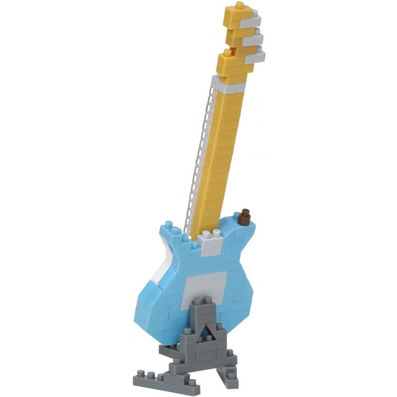 Enfants Petite guitare Jouet de électrique pour tout-petits Bleu