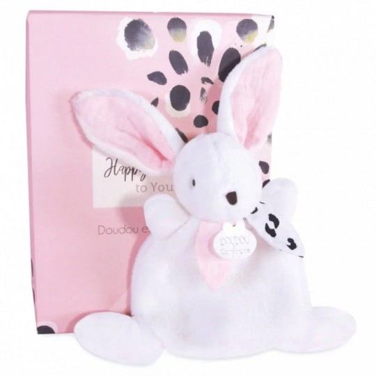 HAPPY BLUSH Petit Doudou lapin 17 cm : HAPPY DOUDOU TO YOU ! - Doudou et Compagnie Doudou et compagnie - 2