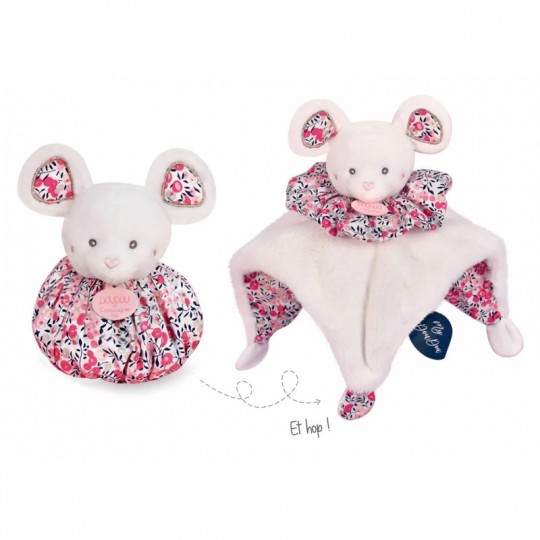 Doudou Souris Boule 3 en 1 : Les petits futés - Doudou et Compagnie Doudou et compagnie - 2