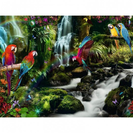 Puzzle 2000 pcs : Le paradis des perroquets Ravensburger - 2