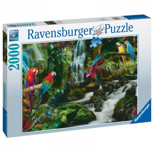 Puzzle 2000 pcs : Le paradis des perroquets Ravensburger - 1