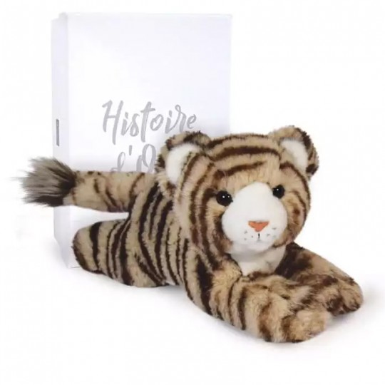 Peluche Dans la la Forêt tropicale Bébé Tigre Beige 25 cm - Histoire d'Ours Histoire d'Ours - 2