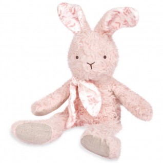 Pantin lapin gris 25 cm : DOUDOU BOTANIC BIO - BCD JEUX