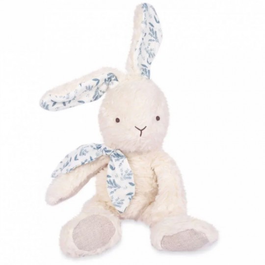 Pantin lapin blanc 25 cm : DOUDOU BOTANIC BIO - Doudou et Compagnie Doudou et compagnie - 1