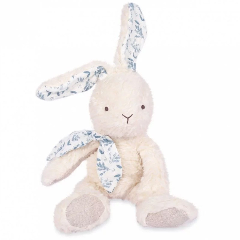 Pantin lapin gris 25 cm : DOUDOU BOTANIC BIO - BCD JEUX