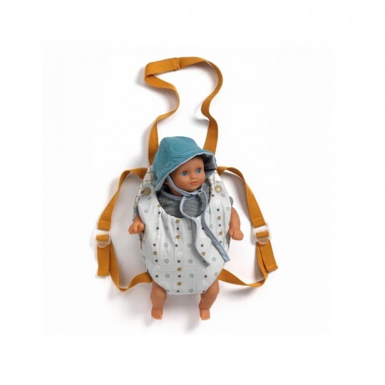 Porte bébé Blue Gray Pomea - Djeco Djeco - 2